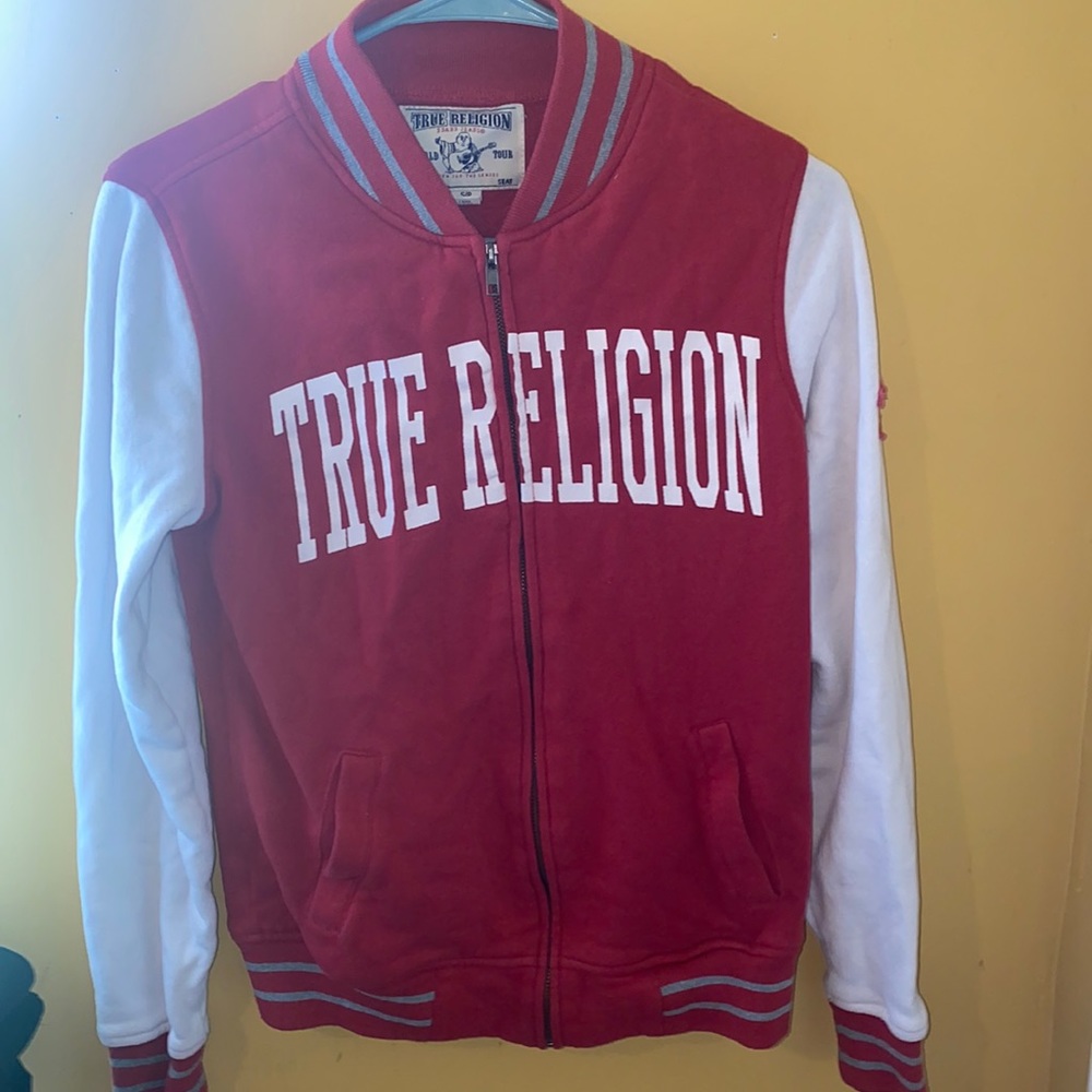 True religion zip up